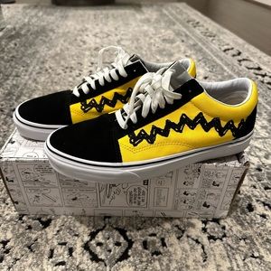 Men’s Vans Charlie Brown Sz 10.0